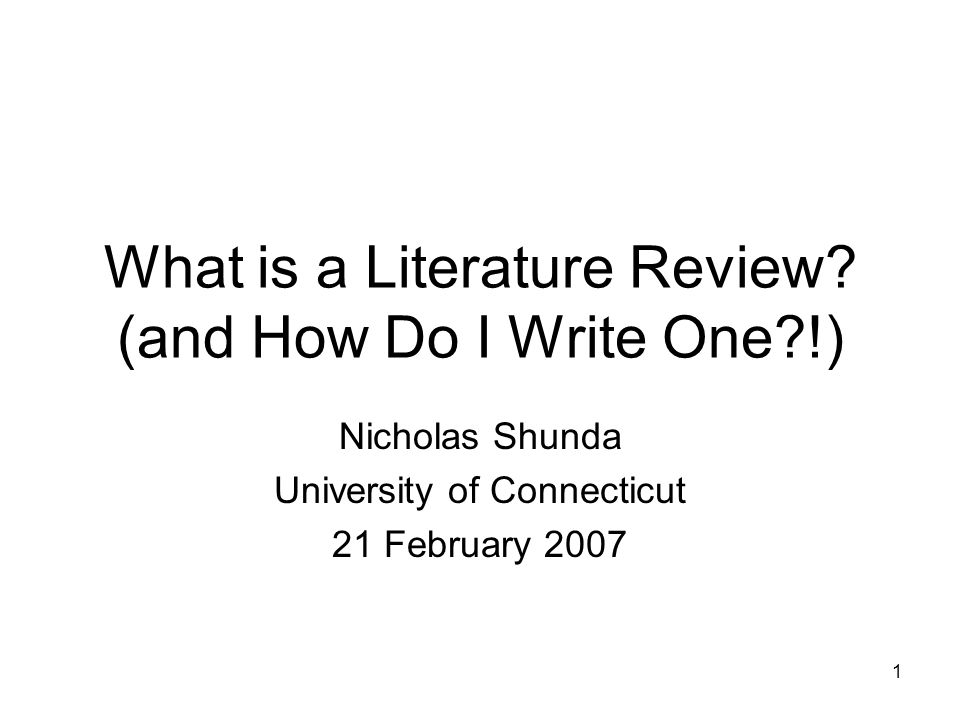 how to write a literature review university of birmingham